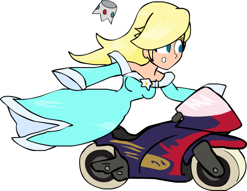 Mario Kart 8 200cc Rosalina By Robyapolonio - Roselina Mario Kart 7 (1016x787)