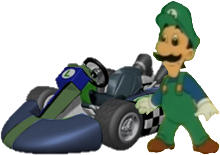 Mama Luigi By Fnatirfanmario - Lego Mario Kart Wii (998x638)