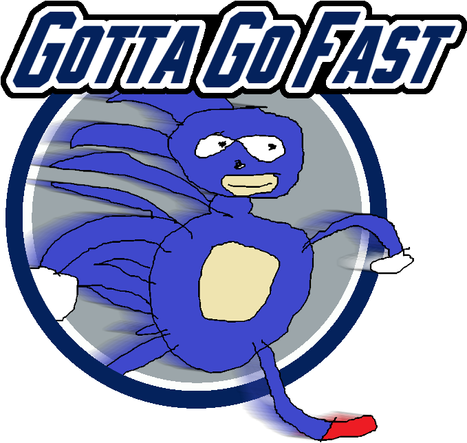 Mario Kart - Gotta Go Fast Png (678x678)