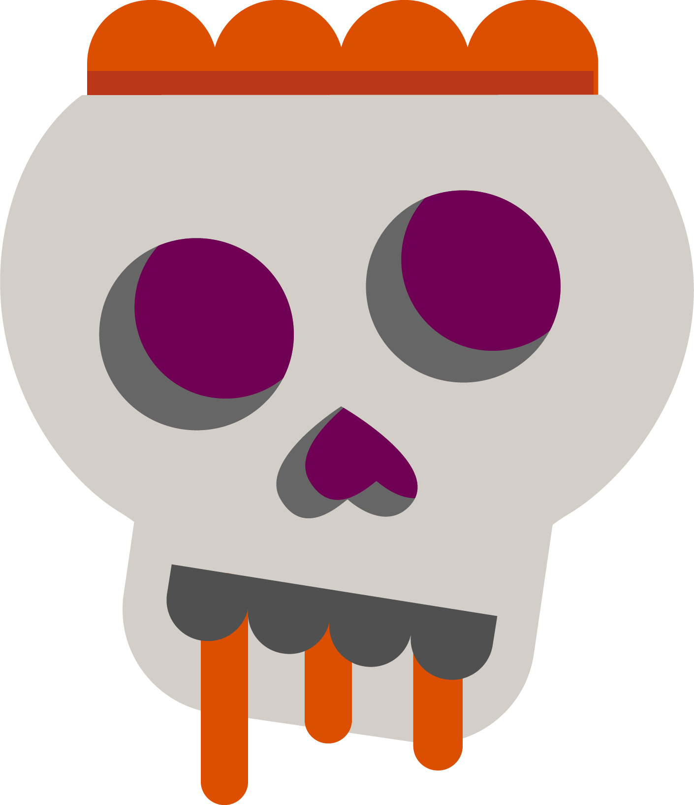 Vector Sprint Cute Skeleton - Vector Sprint Cute Skeleton (1410x1634)