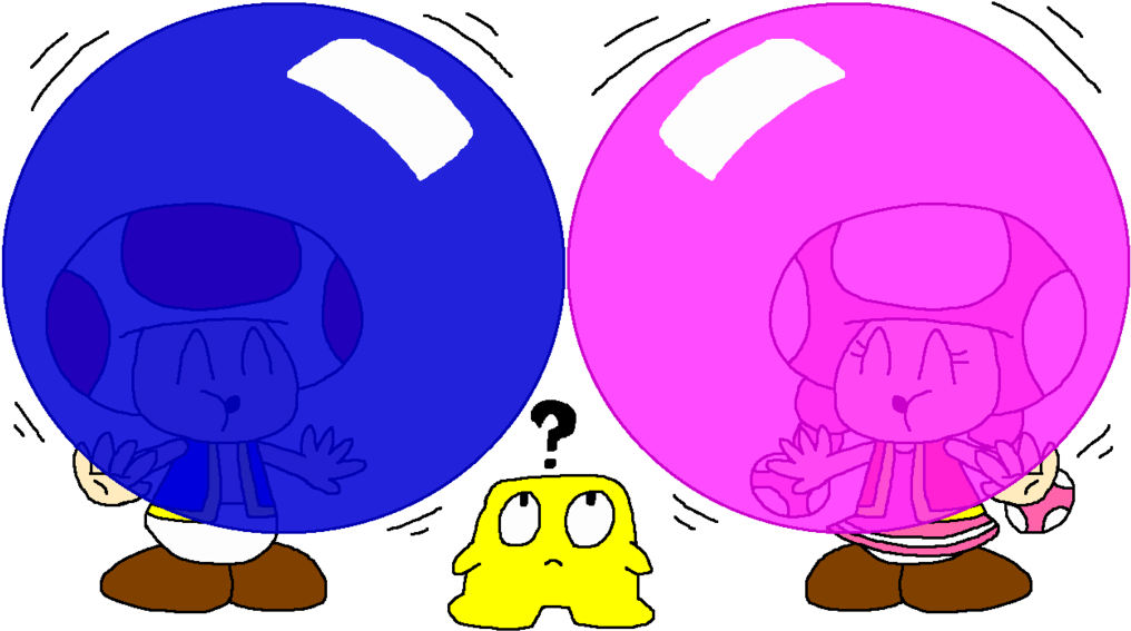 Color Bubble Gum Blowing Contest By Pokegirlrules - Bubble Gum (1024x605)