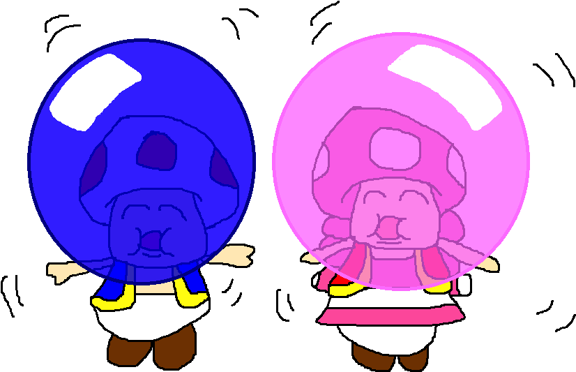Blow A Color Bubble Gum By Pokegirlrules - Cartoon (872x574)