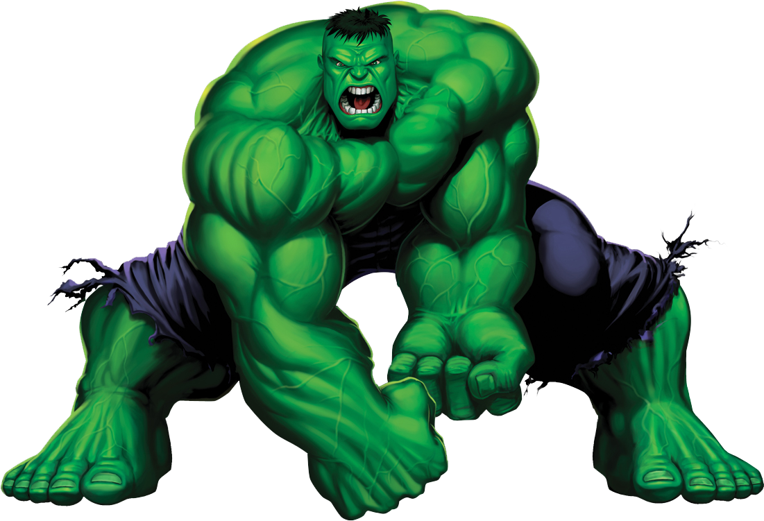 Hulk - Super Herois Marvel Png (1353x1034)