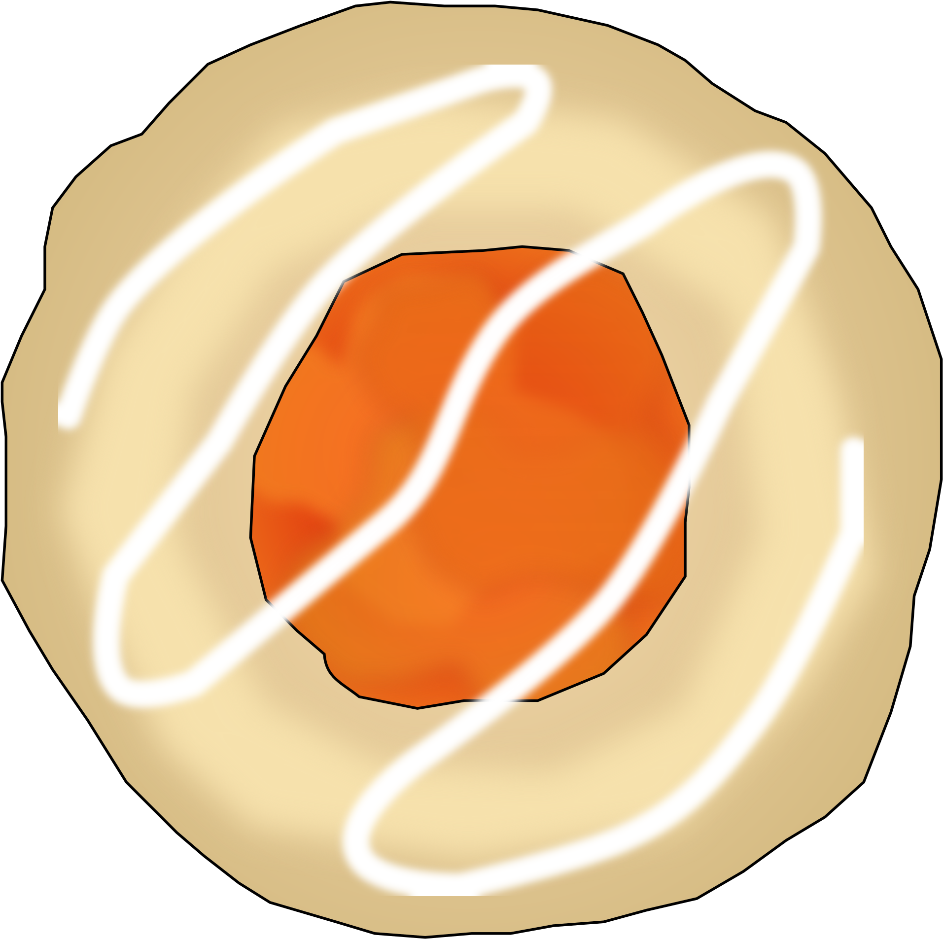 Apricot Thumbprint Cookie - Apricot Thumbprint Cookie (2400x2392)