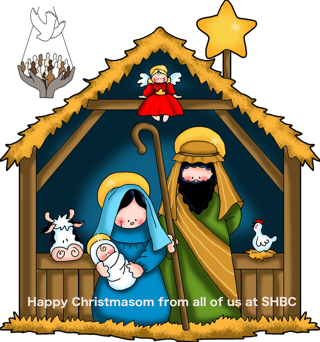 The Church On The Corner That Cares - Christian: Skits & Puppet Shows: Christmas Edition, (1125x1200)