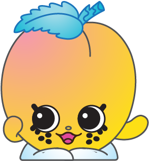 April Apricot Variant Art - Shopkins Images April Apricot (400x400)