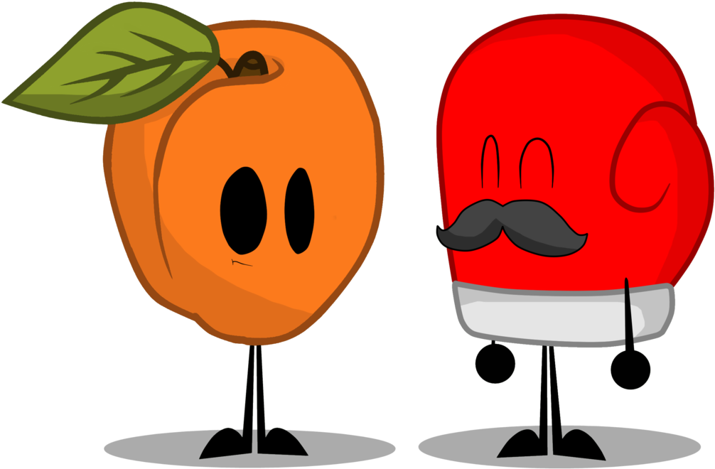 Apricot And Boxing Glove By Carol2015 - Bfdi Boxing Glove (1024x669)