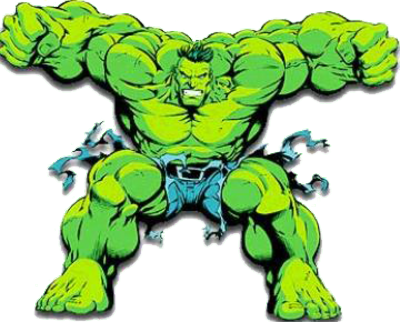 Nuval Score - Incredible Hulk Vynil Car Sticker 4 X 4 (400x322)