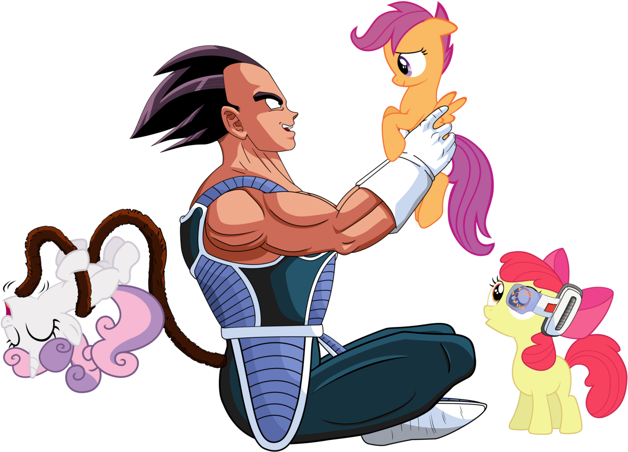 Absurd Res, Apple Bloom, Artist - Mlp Dragon Ball Z (1280x908)