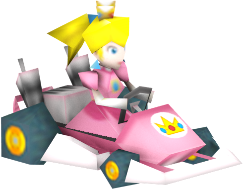 Download Zip Archive - Mario Kart Ds Peach (750x650)