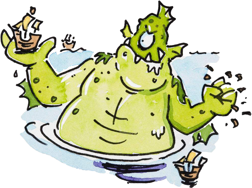 Hulk Cartoon Sea Monster - Sea Monster Cartoon (1200x800)