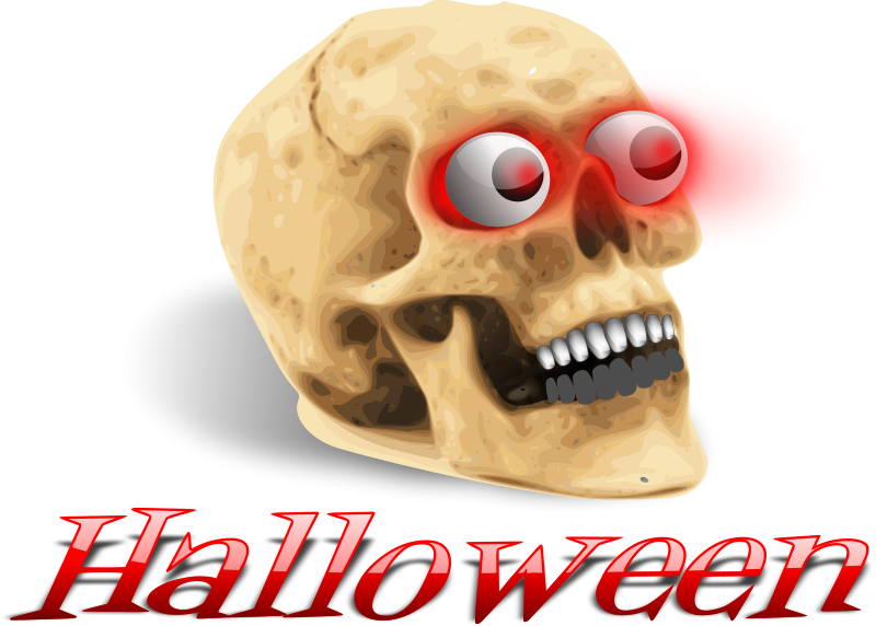 Human Skull Symbolism Bone Clip Art - Human Skull Symbolism Bone Clip Art (800x572)