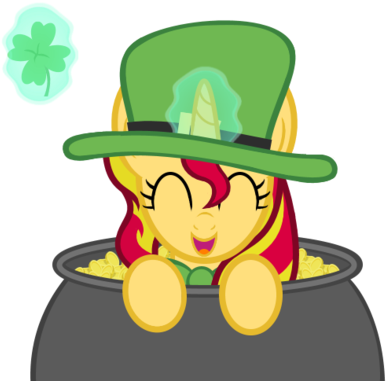 Pot O' Bacon Hair By Comfydove - Saint Patrick's Day (400x386)