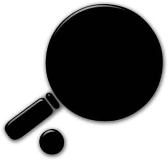 Ping Pong Paddle Icon Clipart - Circle (420x420)