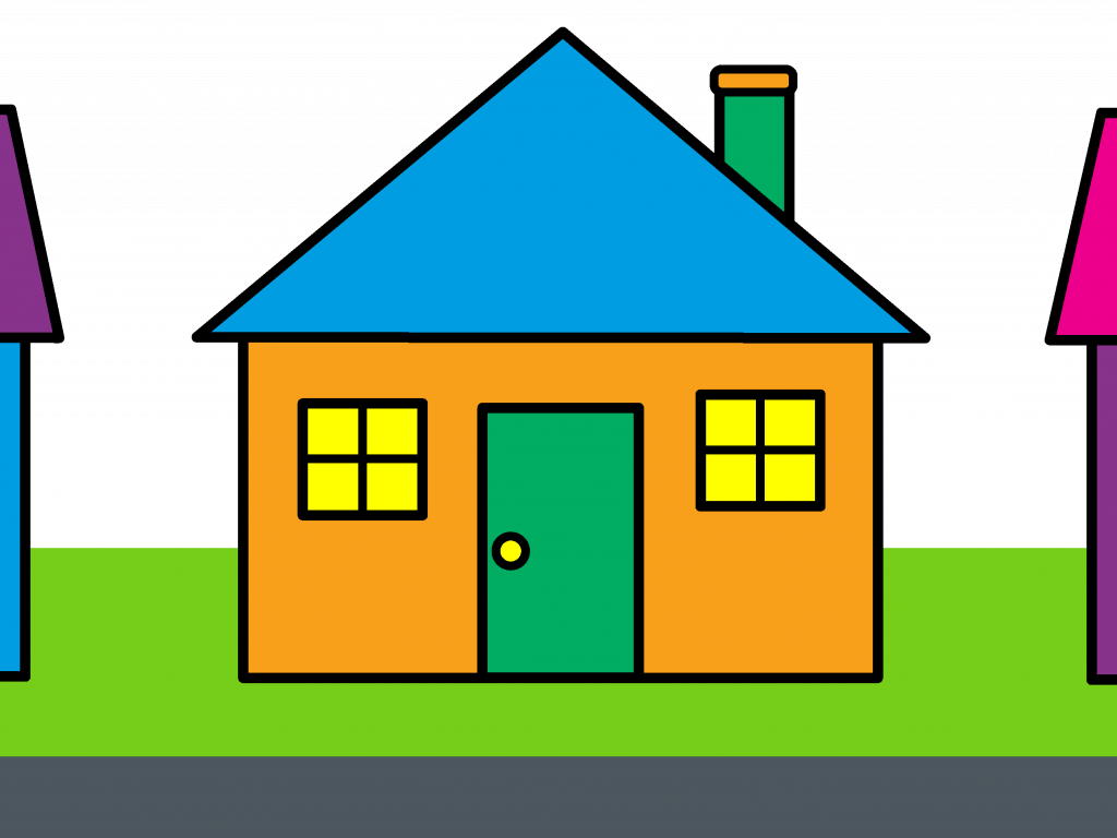Download Spectacular Free Clipart Of Houses - Download Spectacular Free Clipart Of Houses (1024x768)