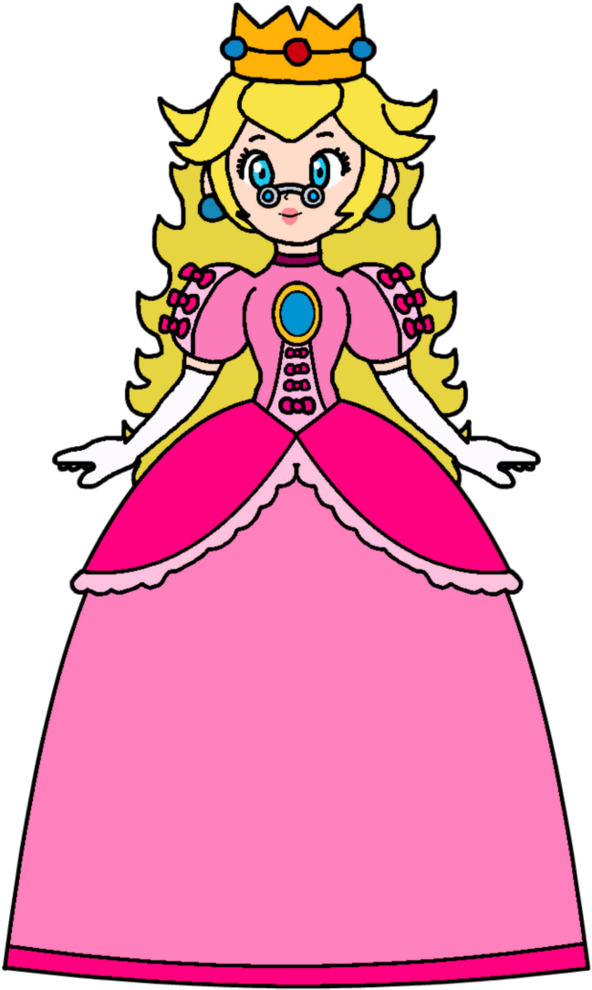 Queen Apricot Toadstool By Katlime - Super Mario Odyssey Peach's Tiara (720x1109)