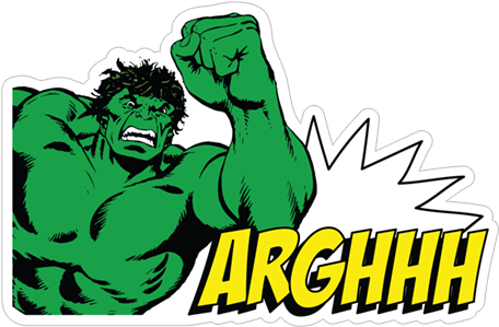 Hulk - Marvel Comic Mug Red (490x317)
