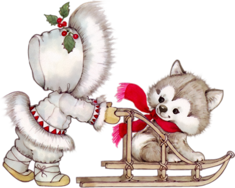 Ruth Morehead Love These Little Eskimos - Ruth Morehead Christmas (750x600)