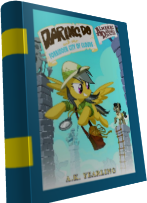 Daring Do Book - My Little Pony: Daring Do And The Forbidden City Of (420x420)