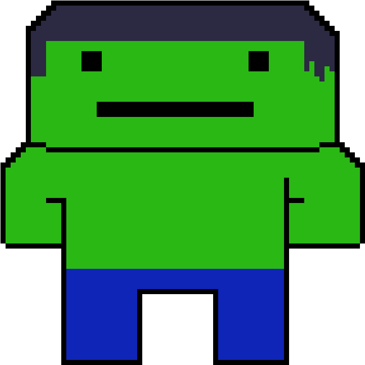 Pixel Hulk - Pixel Hulk (780x770)