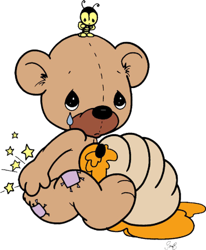 Angels Figurines Precious Moments - Precious Moments Oso (413x500)