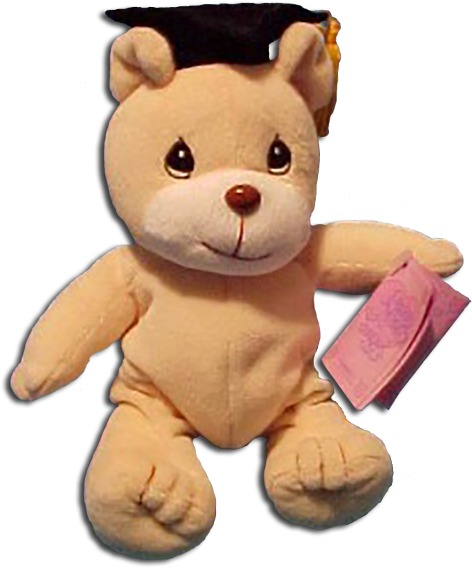 Graduation Precious Moments - Stuffed Toy (700x836)
