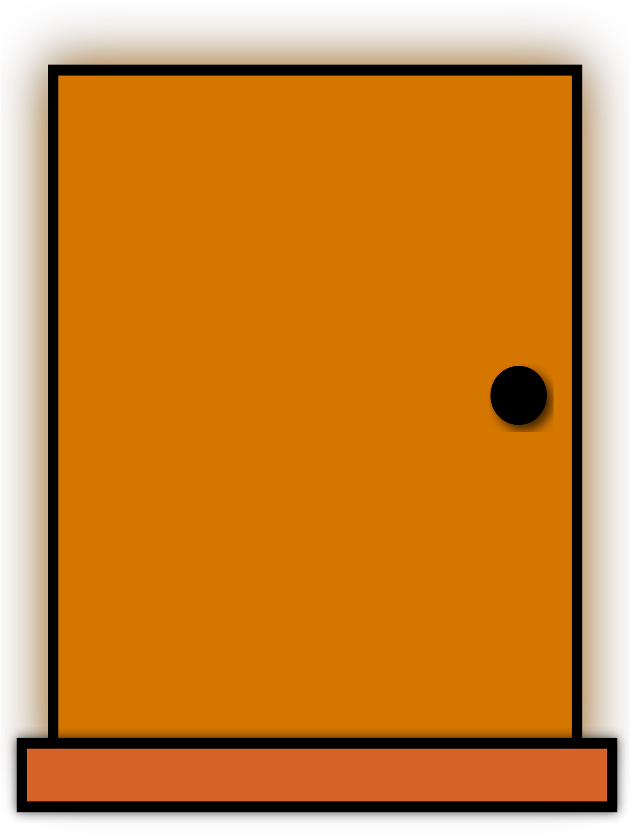 Open Door Clipart Transparent Pencil And In Color Open - Bedroom Furniture (2400x1992)