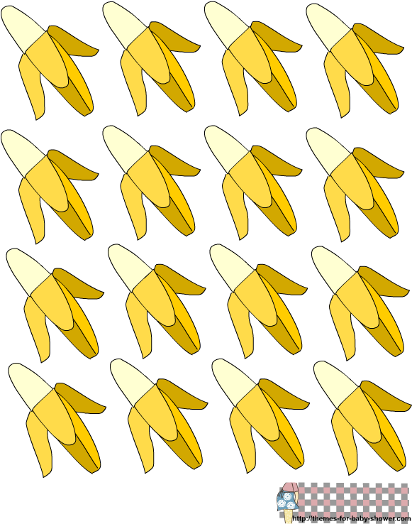 The Bananas That You Need According To The Number Of - The Monkees (612x792)