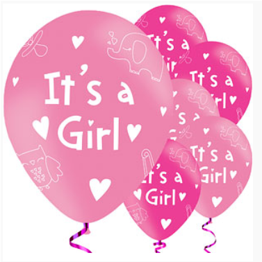Its A Girl Balloons (458x458)