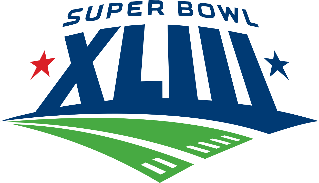 500px-super Bowl Xliii Logo - Super Bowl Xliii Logo (1280x765)