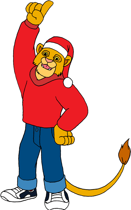 Santa Hat Johnny By Lionkingrulez - Cartoon (533x812)