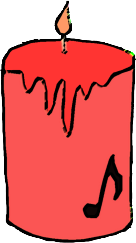 Last Candle Of Advent Cliparts - Birthday Candle (1337x1069)