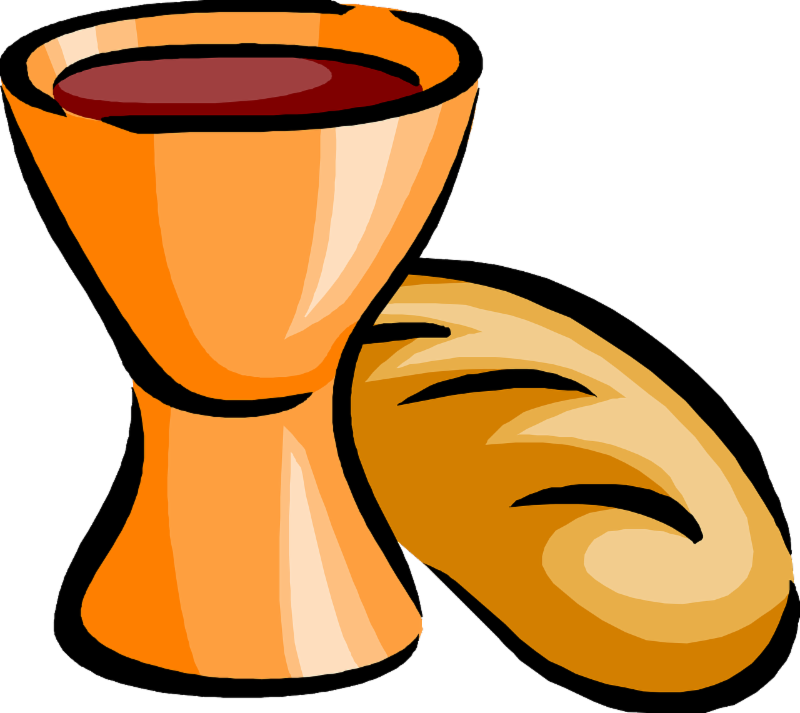 This Sunday, We Are Introducing A New Element Into - Communion Bread And Wine (800x713)