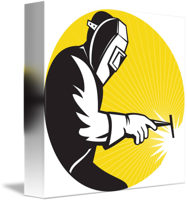 Welding Work Visiting Card (606x650)