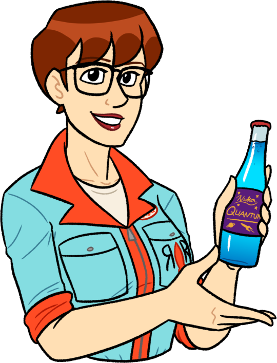 Red's Favorite Is Nuka Quantum - Cartoon (540x707)