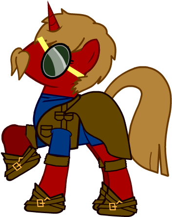 My Little Welder By Iron-confederate - Cartoon (396x478)