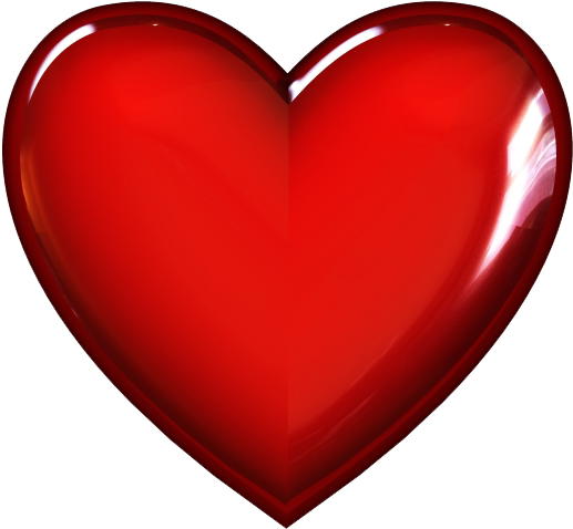 3d Red Heart Png Transparent Image - Love Heart Images 3d - (760x633) Png  Clipart Download