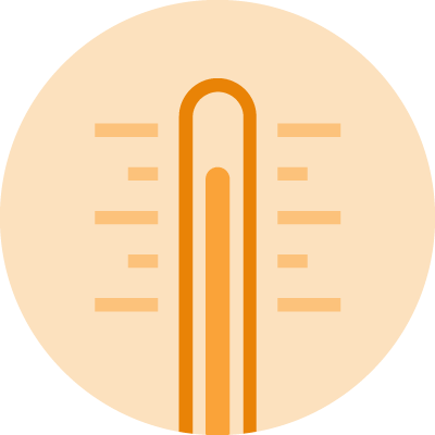 Heat Protection Icon - Icon (400x400)
