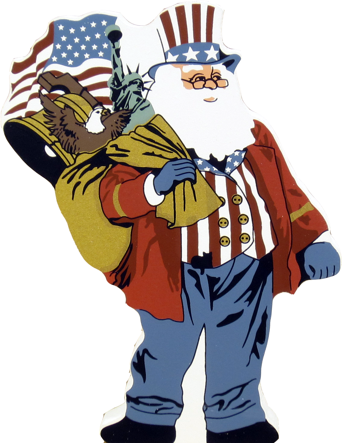 America's Racial Awakening Means Santa Isn't Real The - Cartoon (1137x1482)