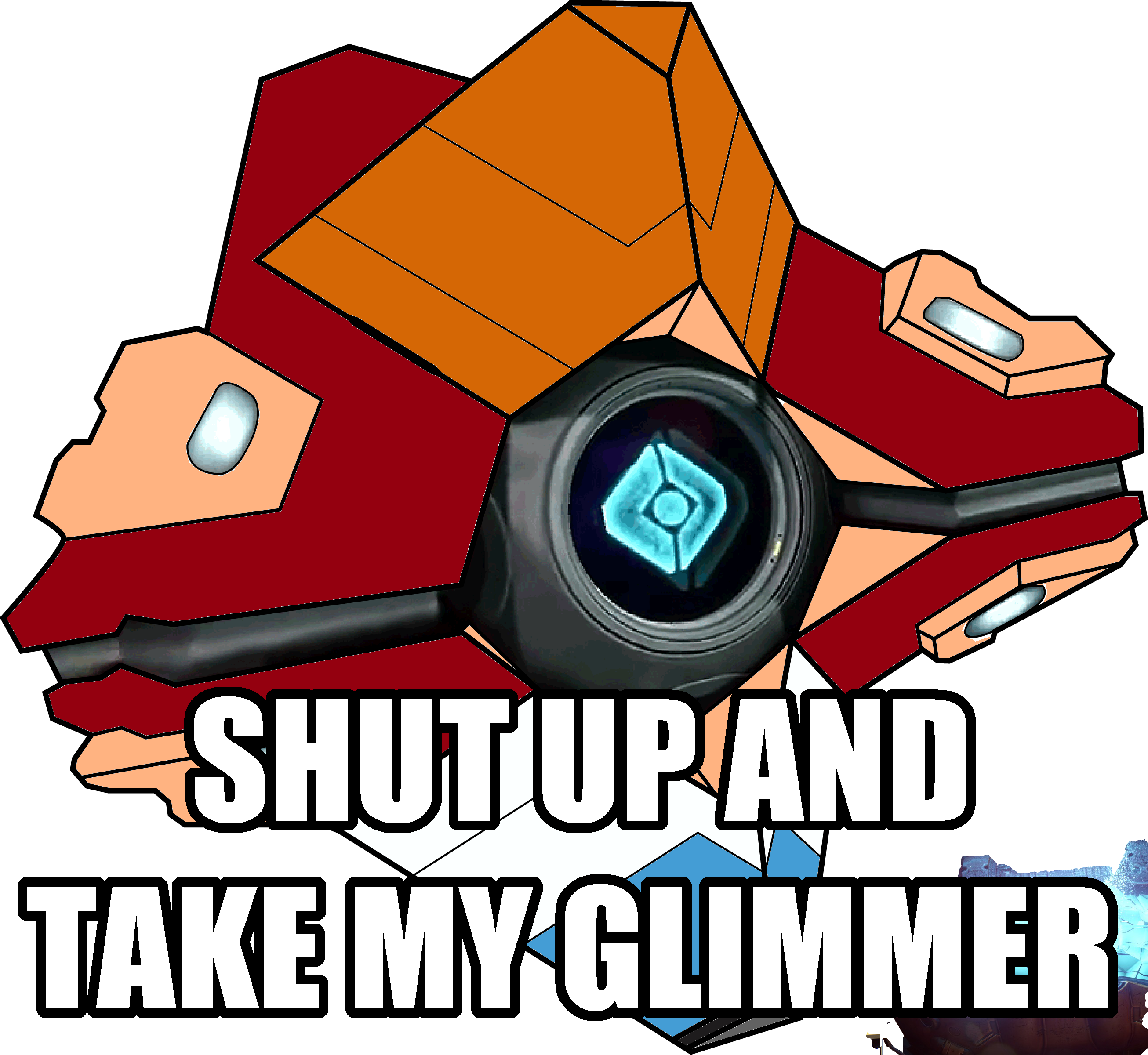 [destiny Art Contest] The Guardian Apparel Project - Haha No Gif (2612x2401)