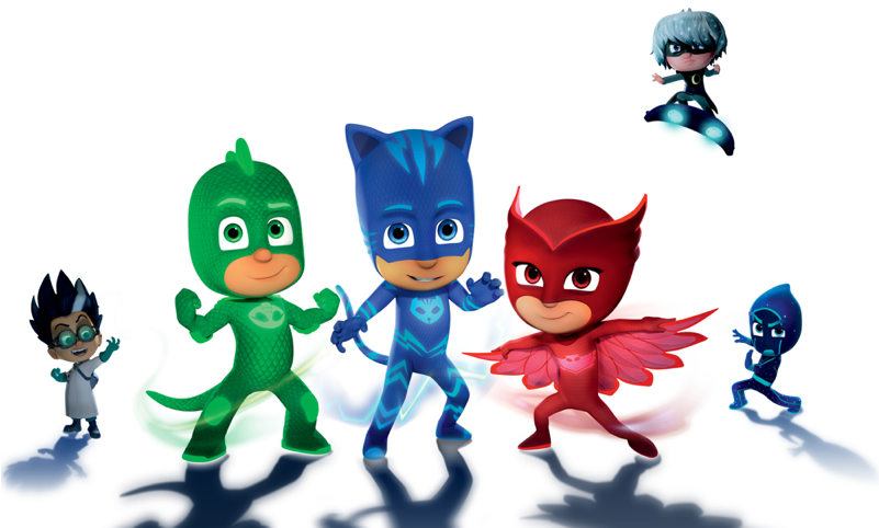 Pj Masks Live Banner Pj Masks Live Characters - Pj Masks (800x504)