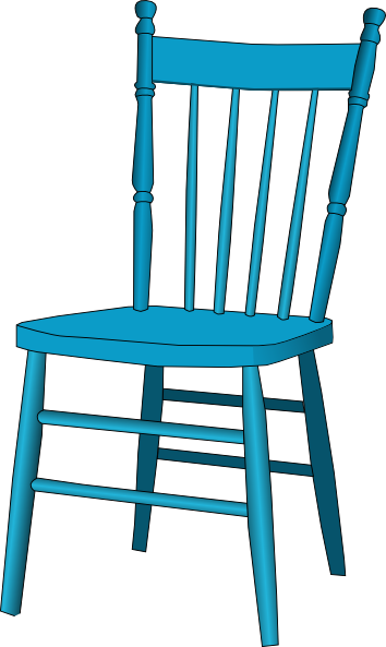 Stack Chairs On Table Clipart Free - Chair Clipart (354x593)