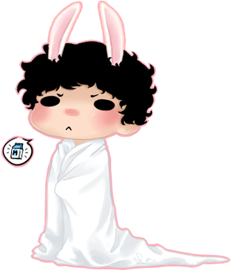 “ Easter Bunny Sherlock Can Not Be Easter Bunny Sherlock - Cartoon (341x397)