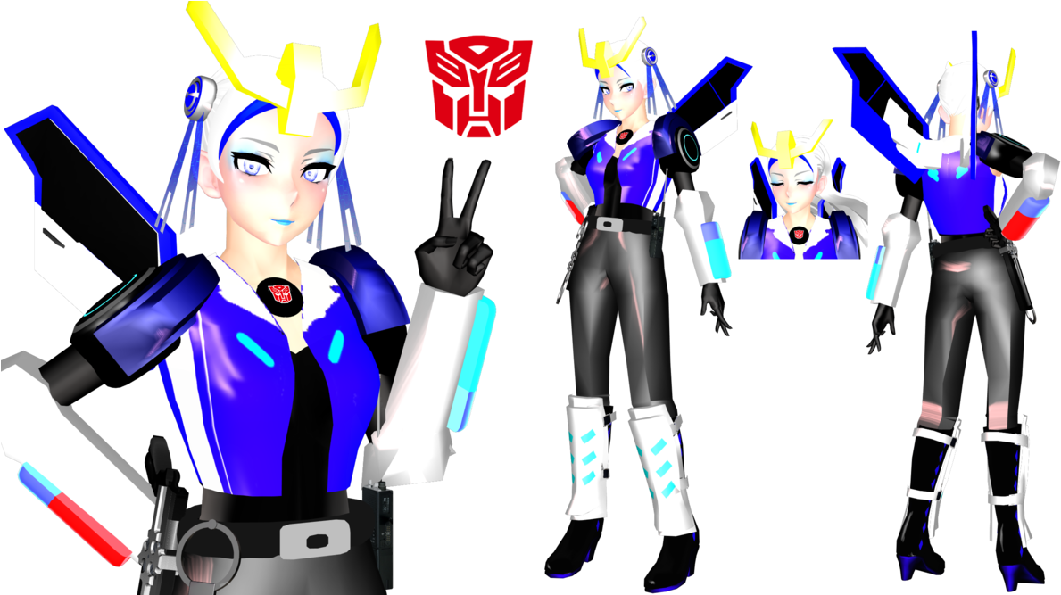 [mmd] Strongarm Gijinka By Drstinger - Manga (1199x666)