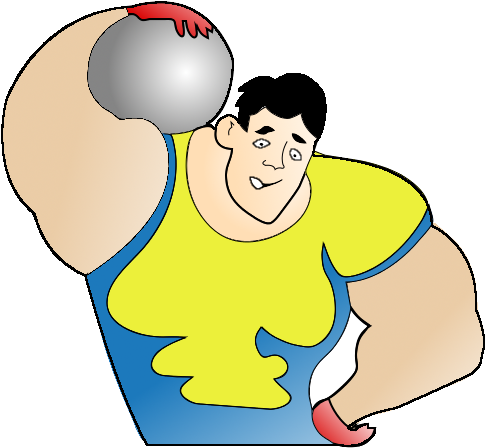 Atoms Contains A Collection Of Protons And Neutrons - Strong Force (500x455)