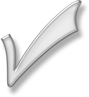 True Clipart Check Mark - White Check Mark Clip Art (512x512)