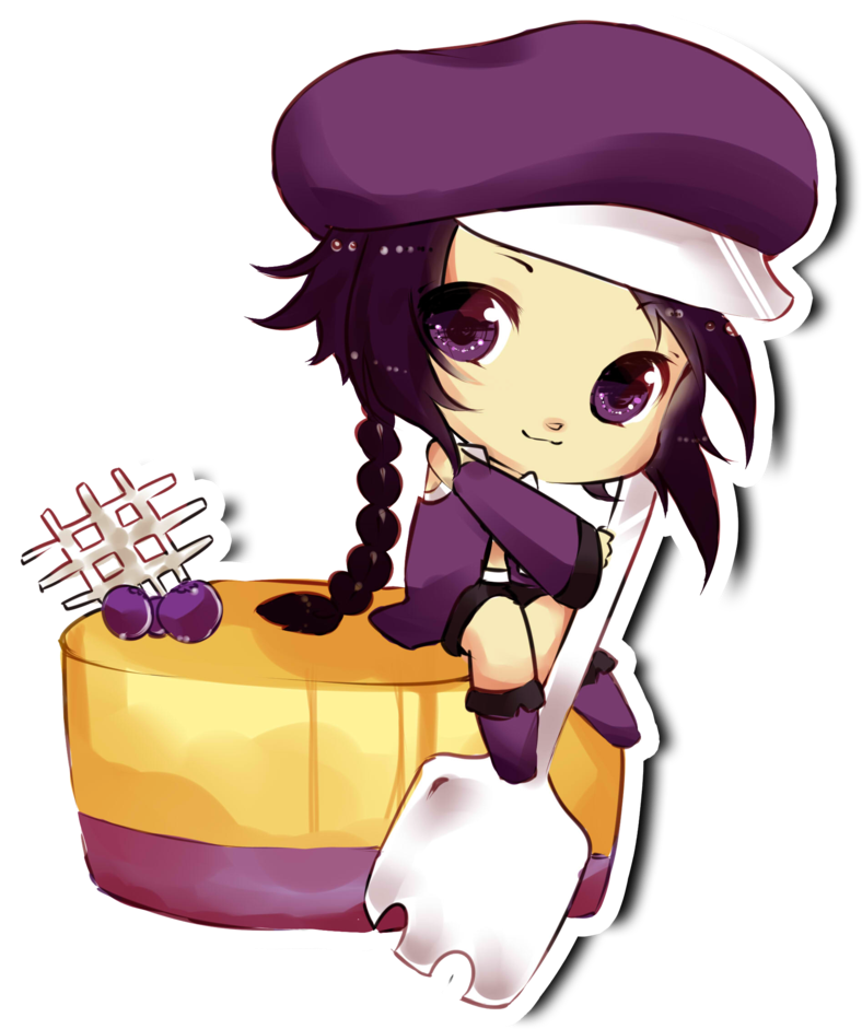 Grape Creme Brulee By Niekaori Grape Creme Brulee By - Cartoon (900x1019)