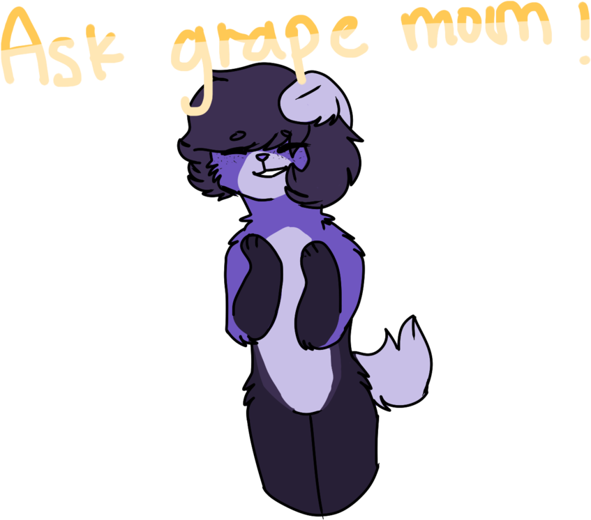 Ask Grape Mom By Sad-cereal - Cartoon (1032x774)