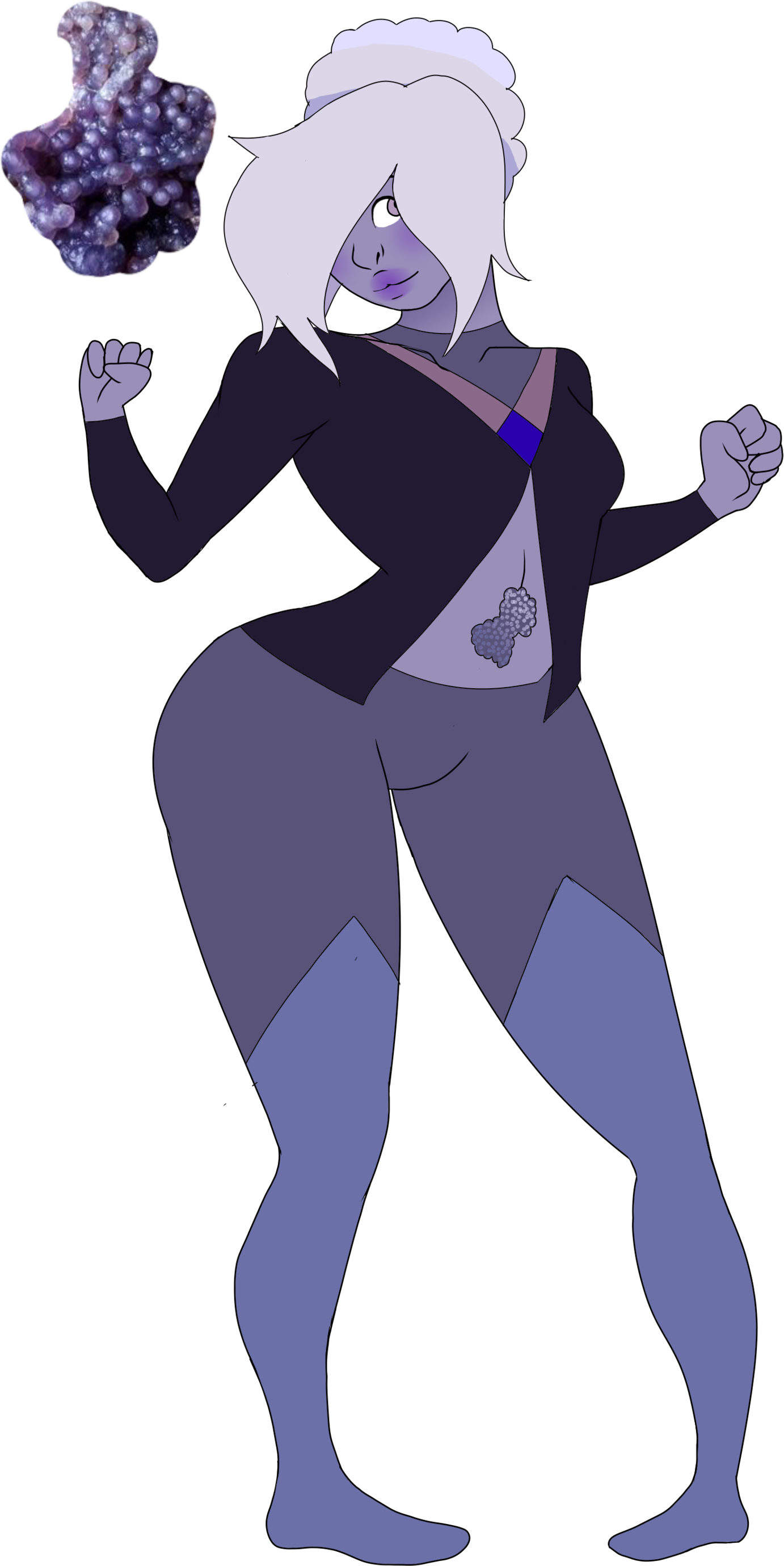 Grape Agate By Dolorous-equinox - Cartoon (1600x2824)