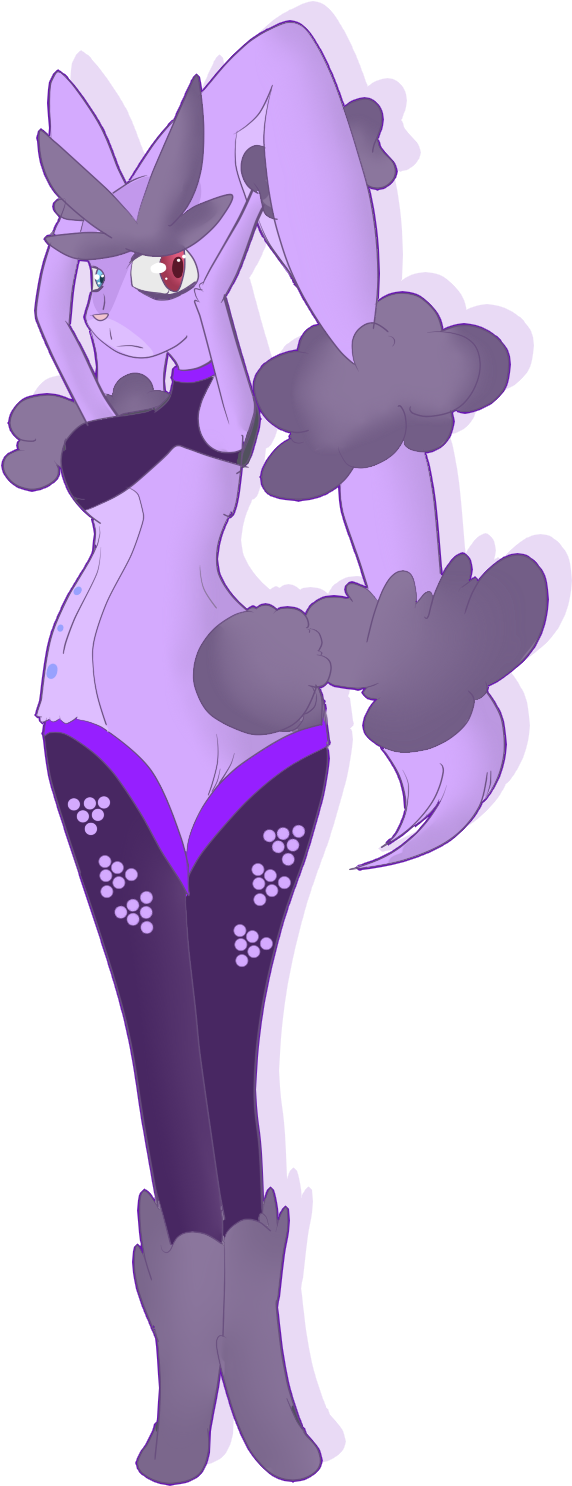 Mega Lopunny Grape By Shadow-pikachu7 - Grape (668x1512)